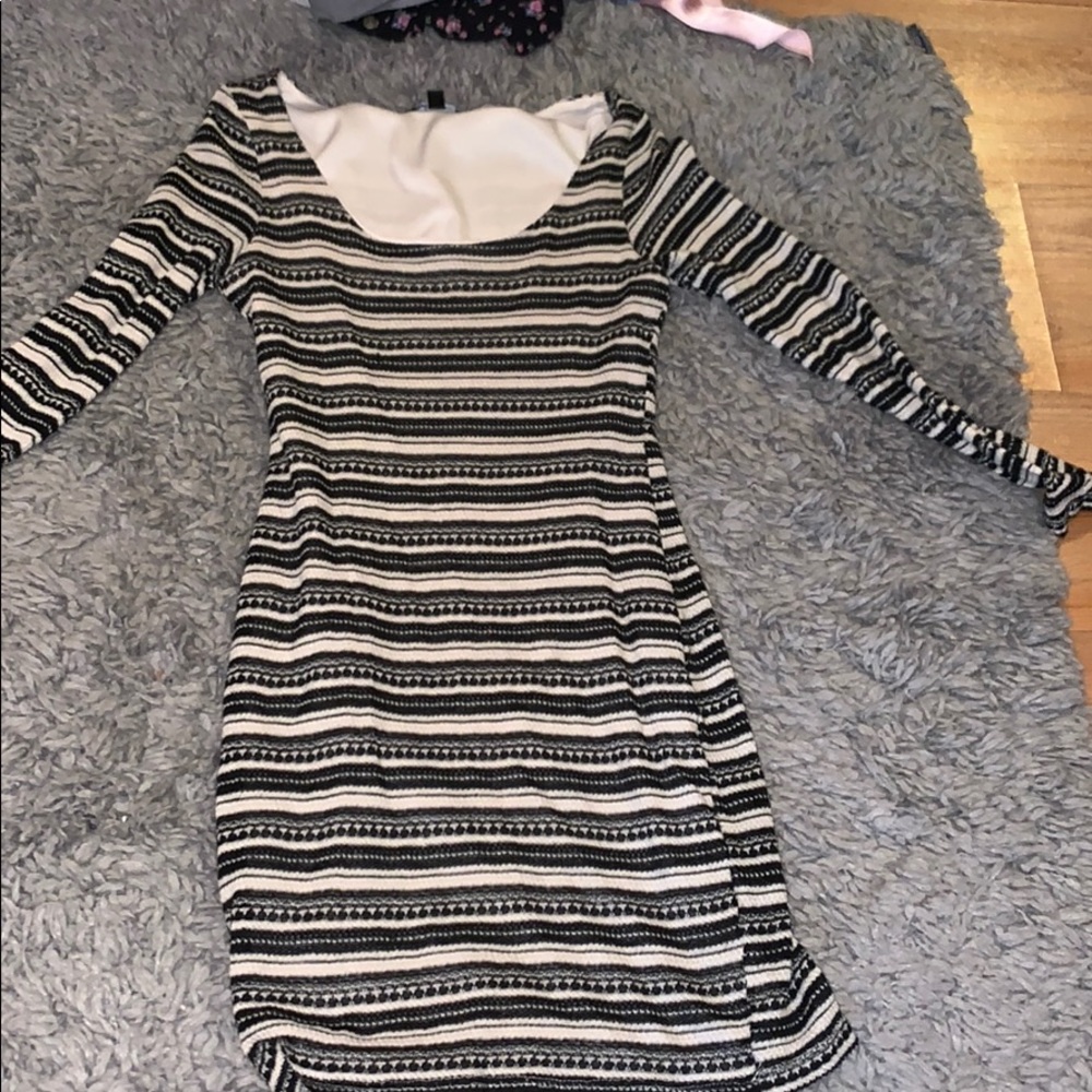 Bodycon striped dress